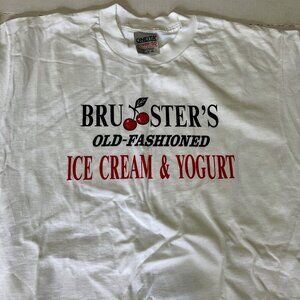 Bruster's old fashioned ice cream graphics vintage T shirt unisex style